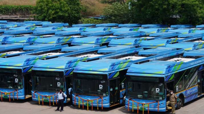 DTC electric bus breaks down on the way hours after launch