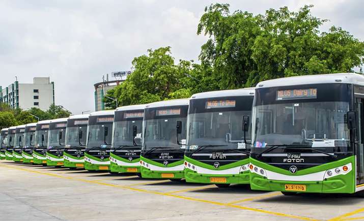 Free ride for Delhiites for 3 days in 150 new electric buses from tomorrow