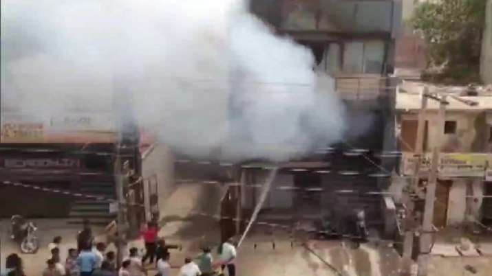 Faridabad: 3 dead as major fire breaks out in battery manufacturing company