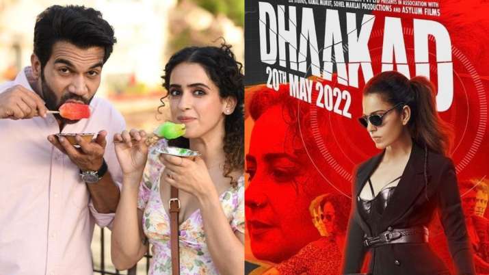 Hit new release date: Rajkummar Rao, Sanya Malhotra’s film pushed to avoid clash with Kangana Ranaut’s Dhaakad