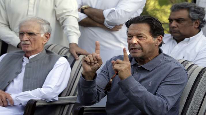 Imran Khan mobile phones stolen after recording video threat claims spokesperson Shahbaz Gill
