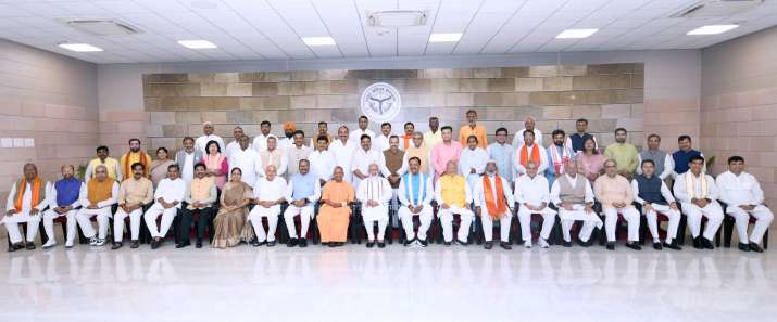 India Tv - PM Modi, CM Yogi Adityanath, UP Cabinet