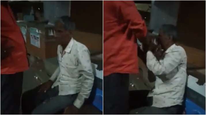 Bjp Worker Beats Differently Abled Man To Death In Mp S Neemuch Arrested Video India News