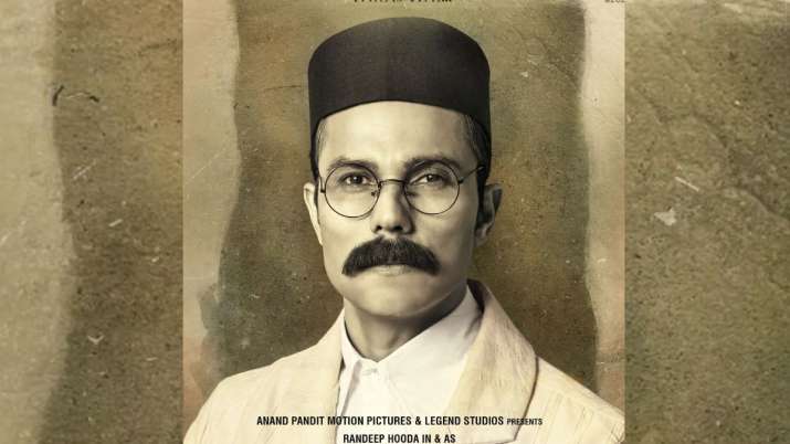 Randeep Hooda shares first look as Vinayak Damodar Savarkar on latter's birth anniversary; fans are impressed