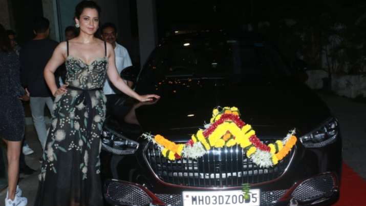 Kangana Ranaut GIFTS herself swanky Mercedes ahead of Dhaakad release | PICS