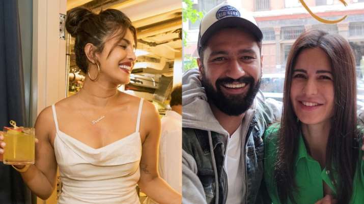 Katrina Kaif, Vicky visit Priyanka's restaurant