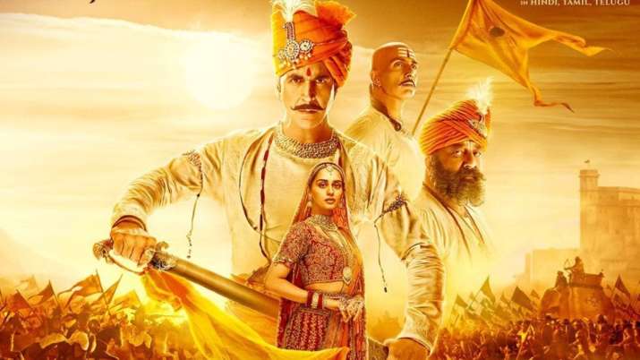 Samrat Prithviraj poster features Akshay Kumar, Manushi Chhillar