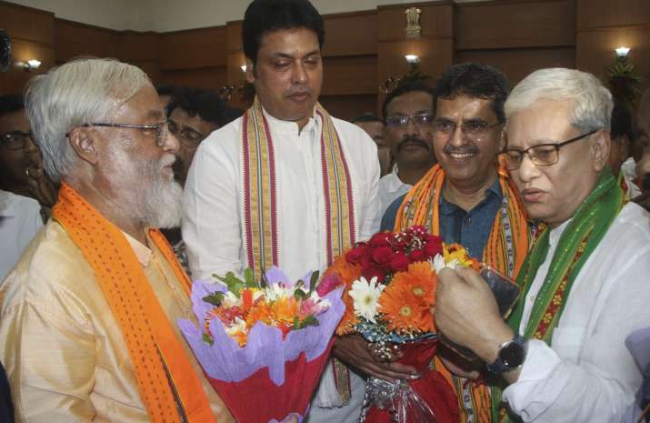 11 MLAs to take oath as cabinet ministers in Tripura today