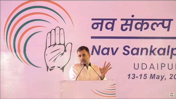 Congress Chintan Shivir: Party’s connection with people ‘broken’, admits Rahul Gandhi