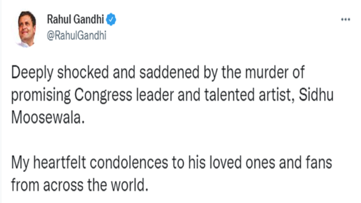 India Tv - Tweet of Rahul Gandhi