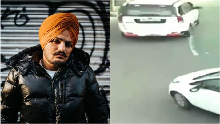 CCTV shows two cars tailing Sidhu Moose Wala's vehicle moments before he was shot | VIDEO