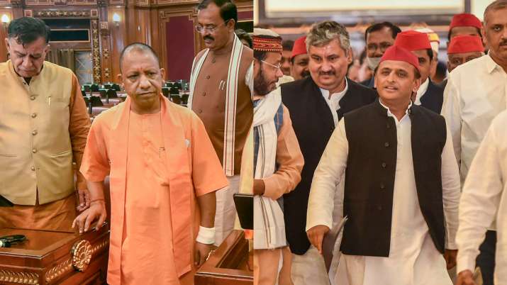 Yogi-Akhilesh face-off in UP assembly over law & order, CM Adityanath taunts ex-CM with Mulayam's old remark