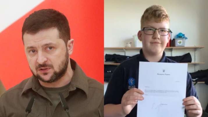 Ukraine President Zelenskyy's response to UK kid's hand written letter wins hearts - Vimarsana News