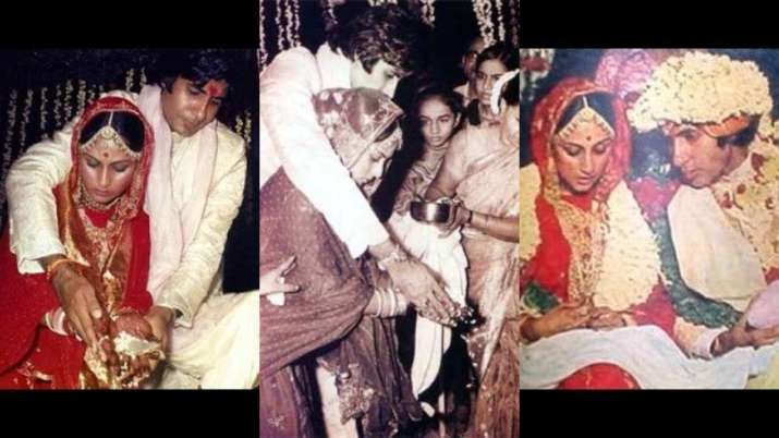 49 Years Of Amitabh & Jaya Bachchan: Unseen Wedding Photos Of Bollywood 