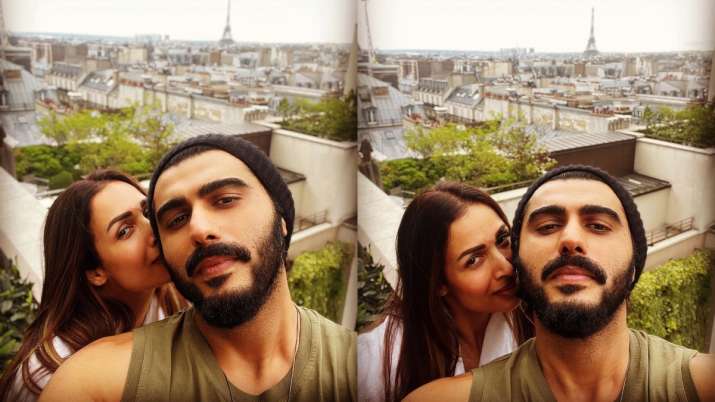 Arjun Kapoor shares lovely-dovey pictures with Paris boyfriend Malaika Arora on his birthday.  seen yet?