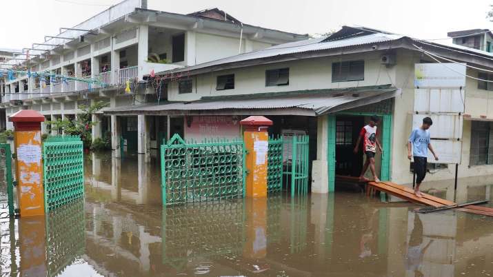 India Tv - Landslide hits Guwahati, assam disaster helpline, assam landslides, assam landslide death toll, assa