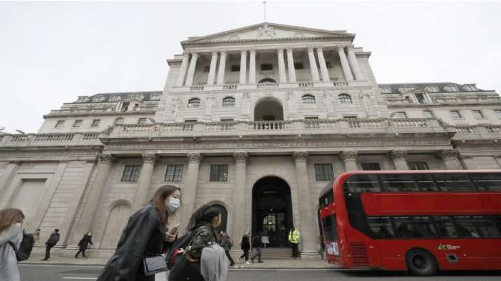 The Bank of England's action lowered its prime rate to 1.25 per .  took up