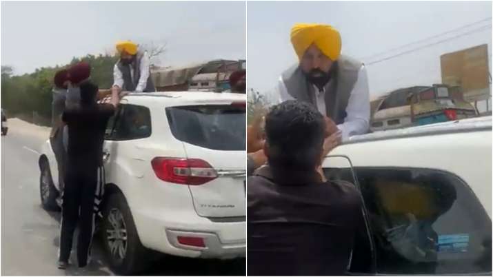 Youth stops Punjab CM's SUV to raise concerns about 'Agnipath' scheme | Watch what happened next