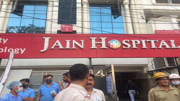 Kebakaran terjadi di Rumah Sakit Jain Delhi, 5 tender bergegas ke tempat