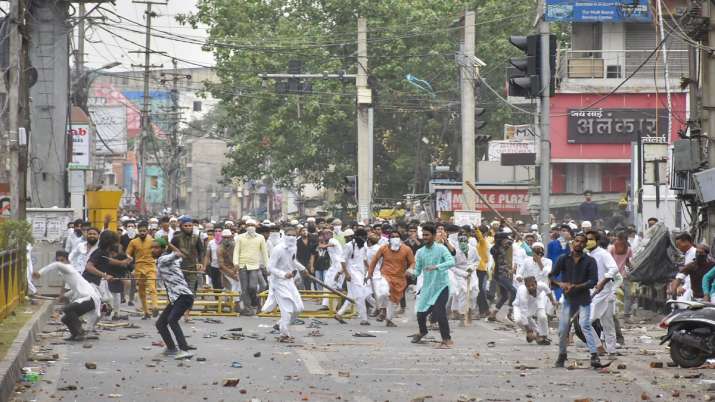 India Tv - Friday violence, Friday protests, Prophet Mohammad remarks row