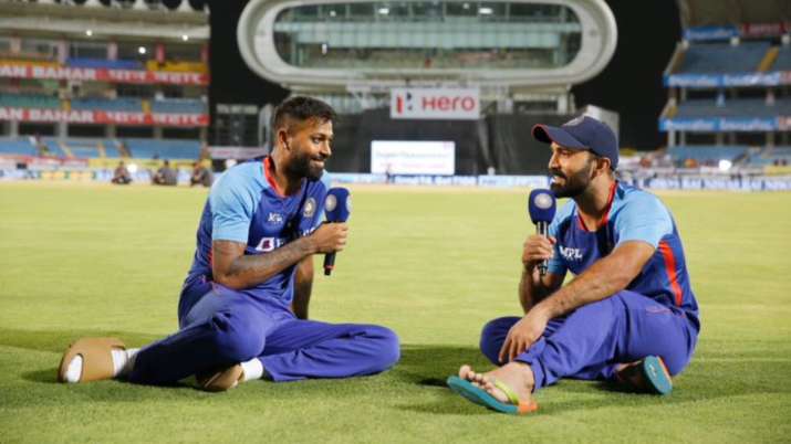 IND vs SA: Pandya recalls Karthik's goal of playing for India again, calls him an inspiration