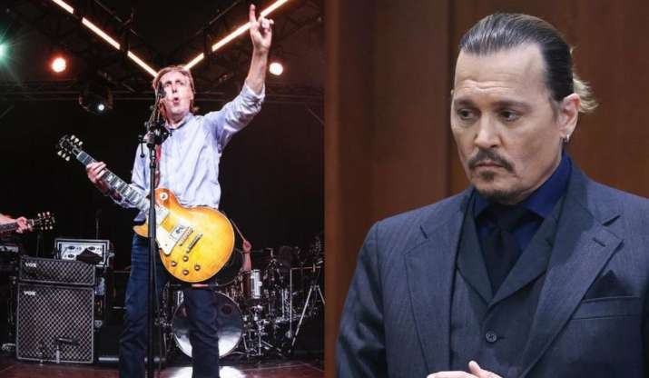 Paul McCartney features Johnny Depp footage during Glastonbury set, netizens are divided