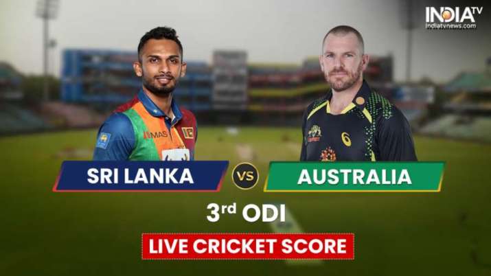 LIVE AUS vs SL 3rd ODI, Live Score: Latest Updates: Australia loses early wickets