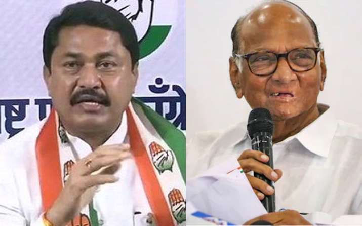 Maharashtra Congress chief Nana Patole and NCP chief Sharad