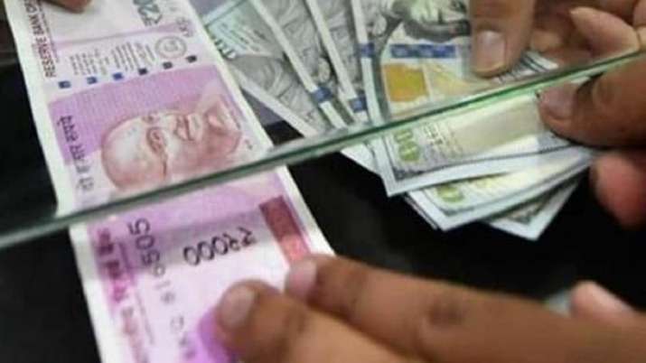 On Tuesday, the rupee had closed down by 48 paise.