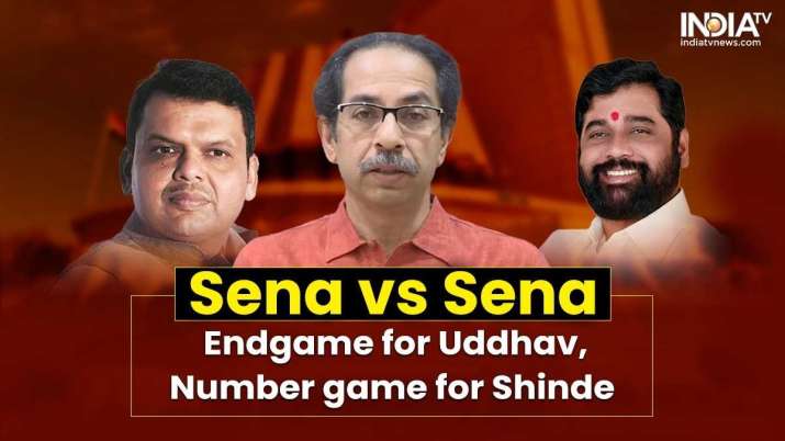 Maharashtra political crisis LIVE: Catch-22 situation for Uddhav as rebel ranks swell; 10 MPs may back Shinde - India TV News