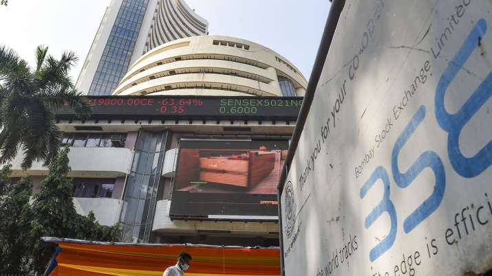 Sensex falls 153 points, Nifty ends 42 points lower at 15,732 amid volatility