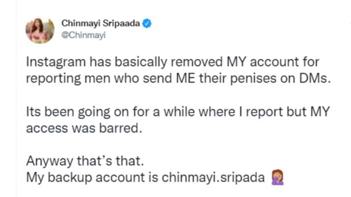 India Tv - Chinmayi Sripada