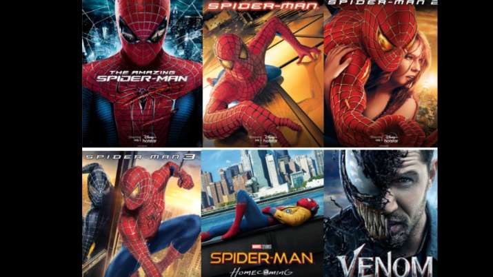 spider man movies posters