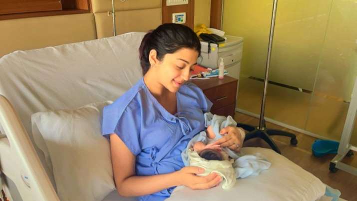 Pranitha Subhash welcomes her first child