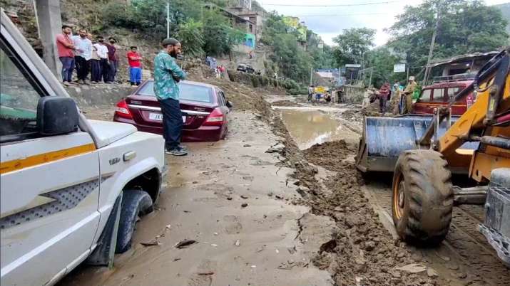 India Tv - Jammu and Kashmir, Cloudburst triggers flash floods in Doda, no casualties reported in doda cloudbur