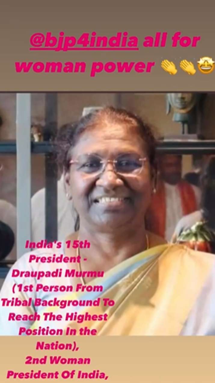 President Droupadi Murmu gets wishes from Kangana Ranaut, Tamannaah Bhatia  & other celebs | Celebrities News – India TV