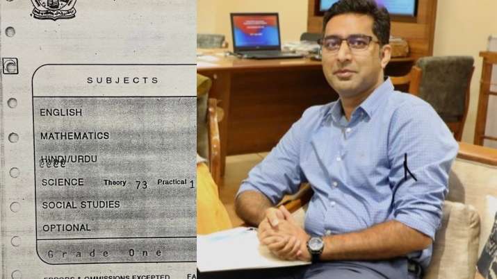 IAS officer's class 10 marksheet goes viral, netizens can't believe his total scores - Vimarsana News