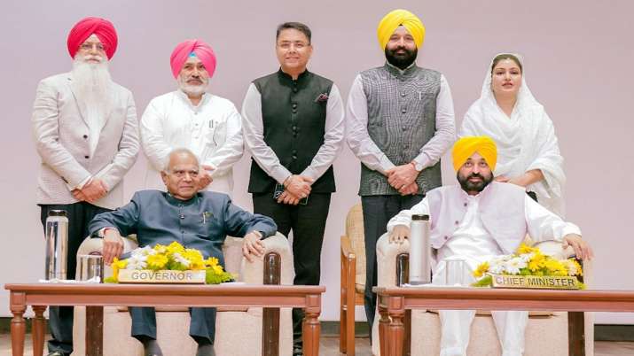 Punjab CM Mann expands cabinet, five AAP MLAs inducted as ministers