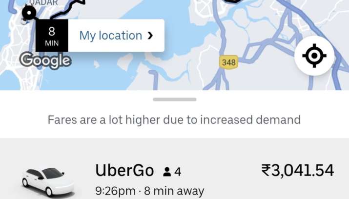 Uber displays Rs 3000 charge for ride within Mumbai, netizens say 'this is extortion' - Vimarsana News