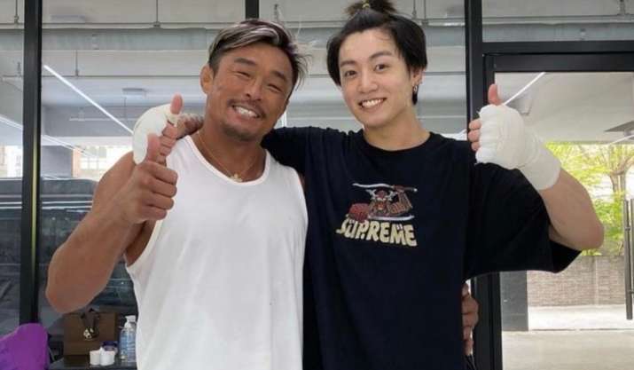 BTS singer Jungkook spars with MMA star Yoshihiro Akiyama, ARMYs love his ‘bad boy’ turn