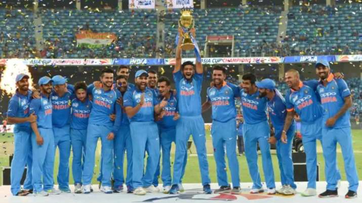 India won the Asia Cup in 2018.