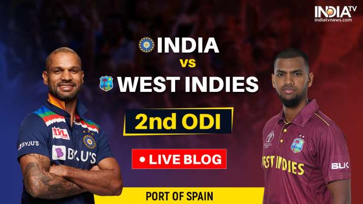 LIVE WI vs IND, 2nd ODI, Score, Latest Updates: IND 19/0