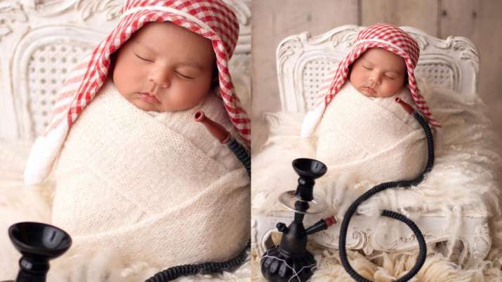 Bharti Singh, Haarsh Limbachiya trolled for baby Laksh's photo with hookah, netizens say 'kya zaroorat thi'