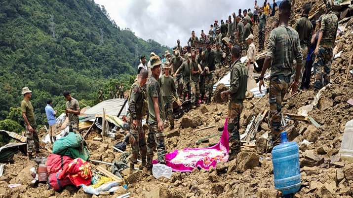Manipur landslide: NDRF says 17 bodies recovered, rescue ops on