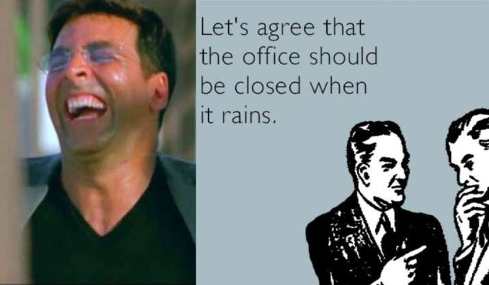 Main kyun office aayi...? Netizens say 'office should be closed' as they can't enjoy Delhi rains - Vimarsana News