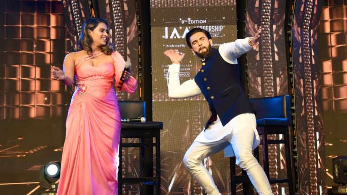 Ranveer Singh announced IAA Brand Ambassador Of The Year, Angela Rebello hosts the event