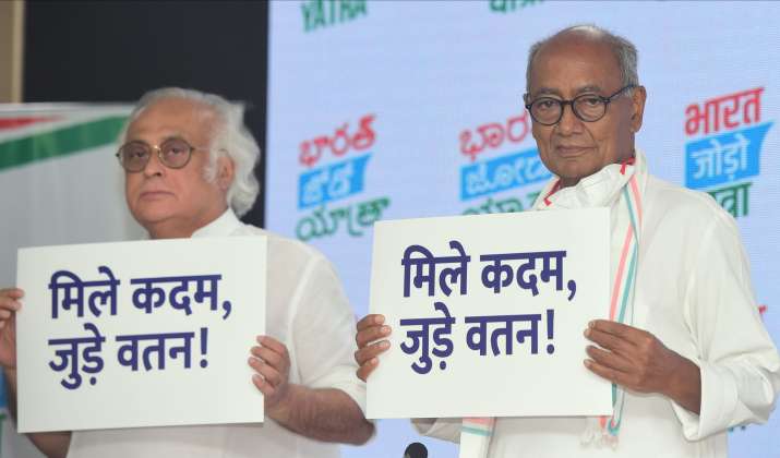 'Mile Kadam, Jude Vatan': Congress releases logo, tagline of 'Bharat Jodo Yatra'