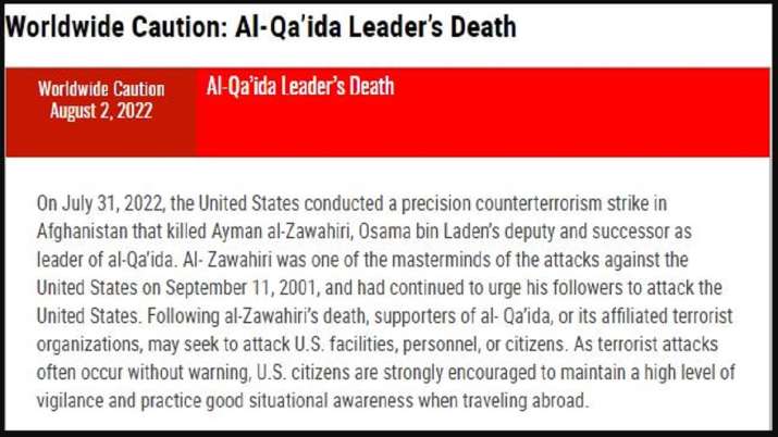 India Tv - Zawahiri death, Zawahiri death news, Zawahiri death video, Zawahiri drone video, 