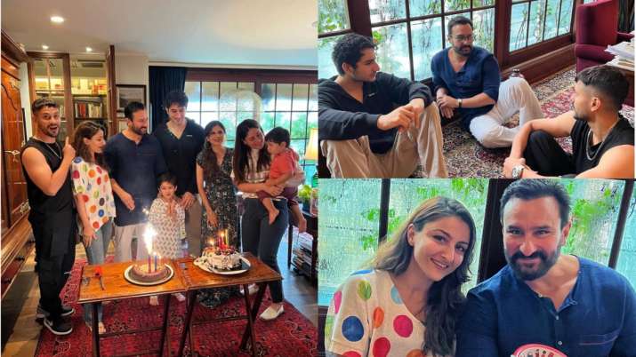 Saif Ali Khan’s birthday INSIDE pics: Kareena, Ibrahim, Tim and Jeh come together for grand celebration