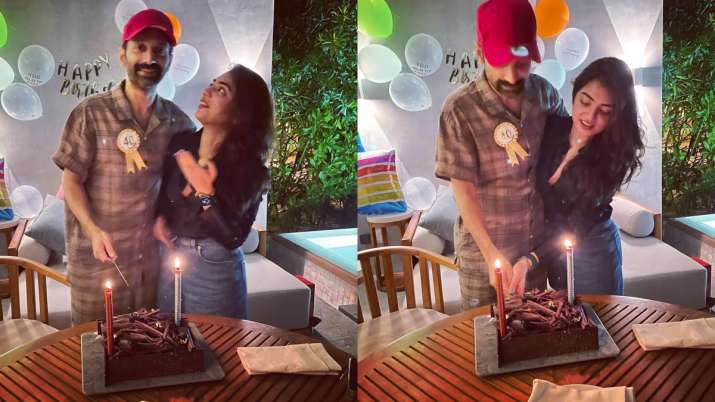 Fahadh Faasil’s wife Nazriya Nazim shares adorable pics with actor as she wishes him on his birthday